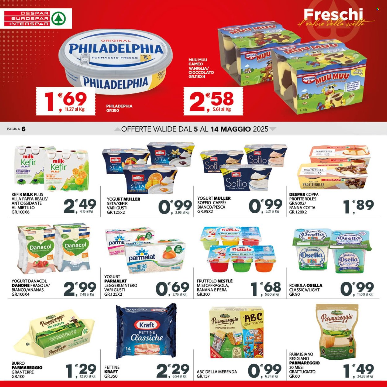 Volantino Eurospar - 5/5/2025 - 14/5/2025. Pagina 1