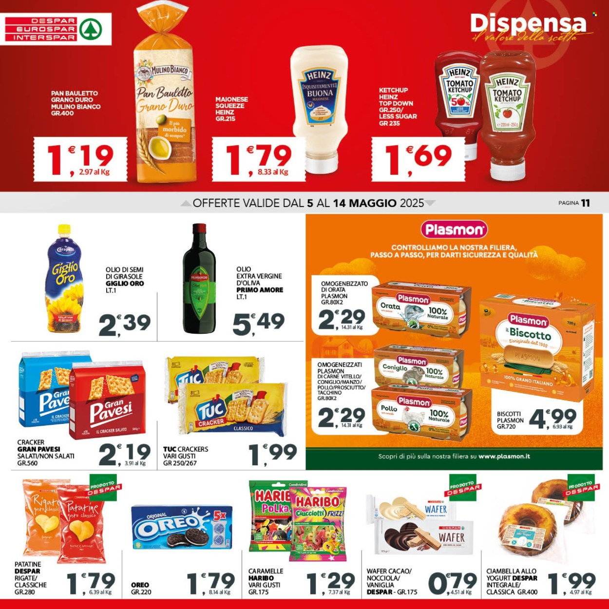 Volantino Eurospar - 5/5/2025 - 14/5/2025. Pagina 1