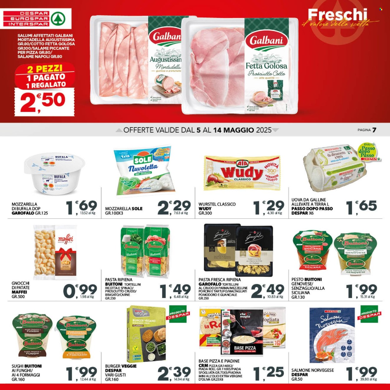 Volantino Interspar - 5/5/2025 - 14/5/2025. Pagina 1