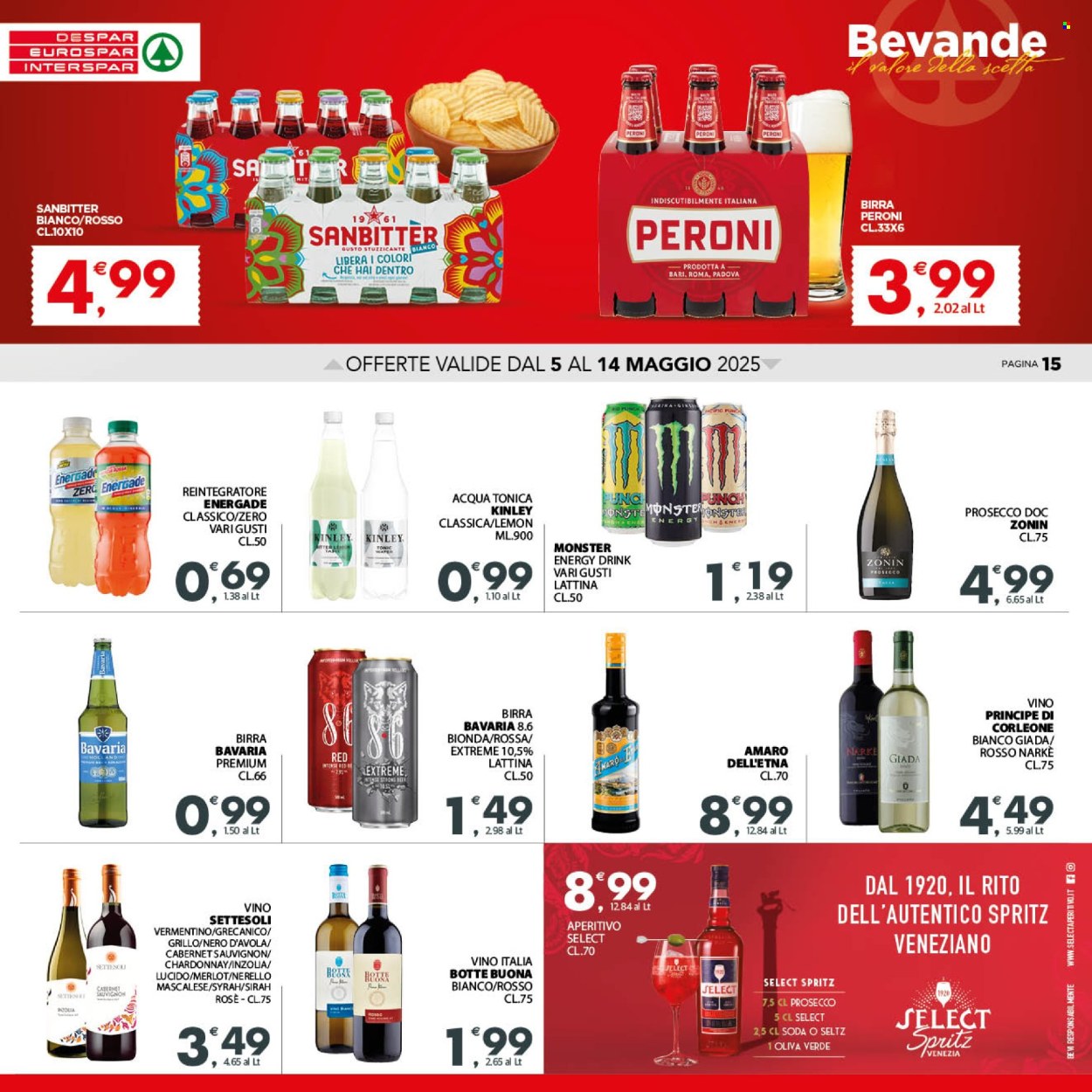 Volantino Eurospar - 5/5/2025 - 14/5/2025. Pagina 1
