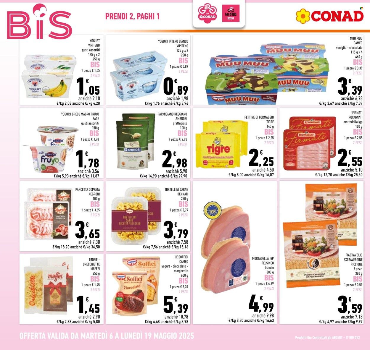 Volantino Conad - 6/5/2025 - 19/5/2025. Pagina 1