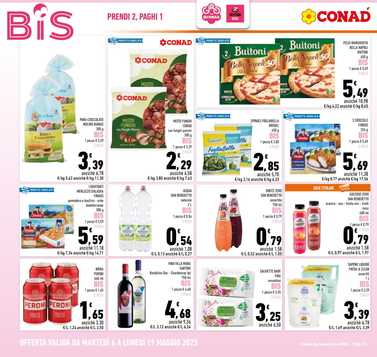 Volantino Conad - 6/5/2025 - 19/5/2025. Pagina 1