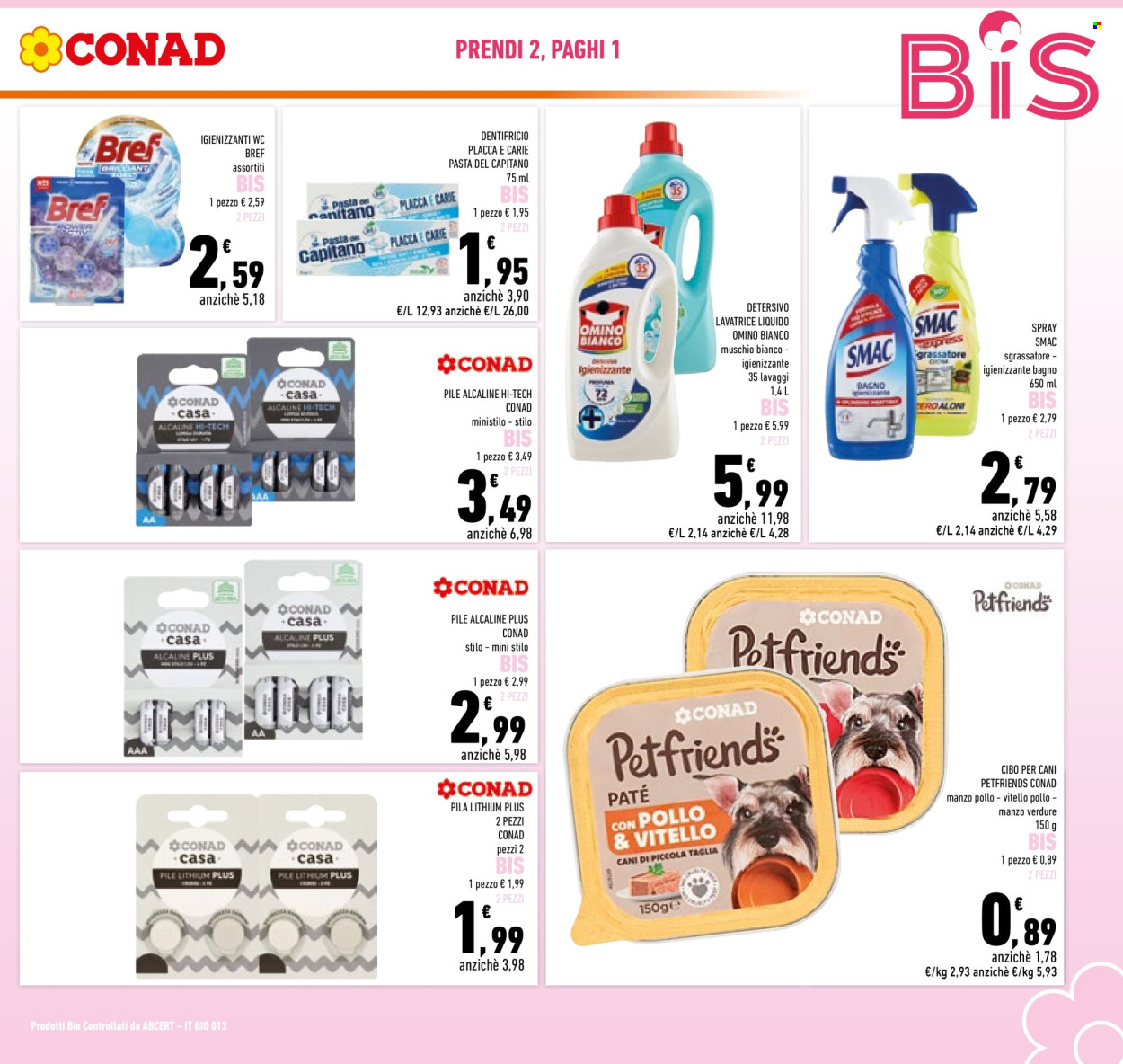 Volantino Conad - 6/5/2025 - 19/5/2025. Pagina 1