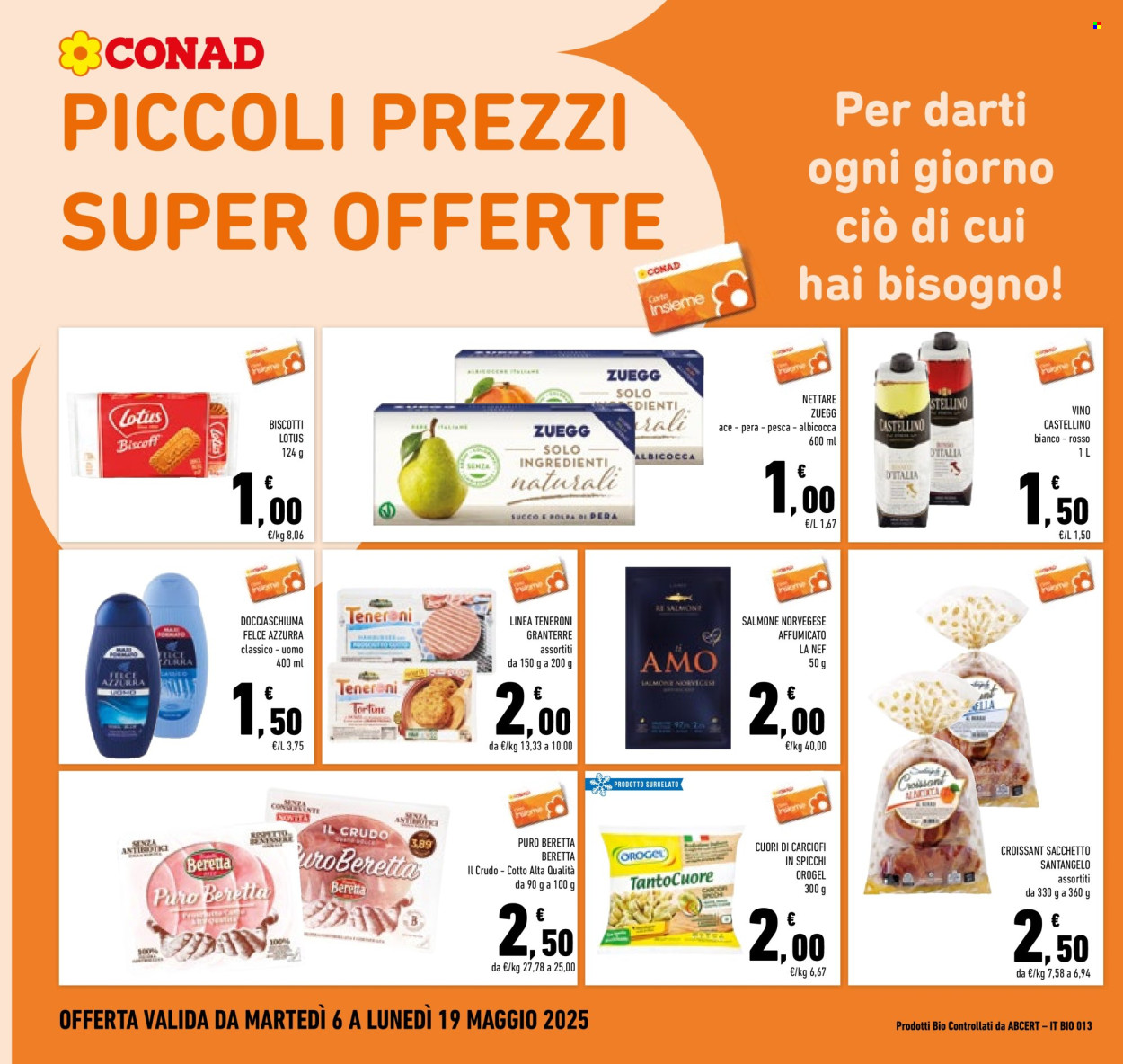Volantino Conad - 6/5/2025 - 19/5/2025. Pagina 1