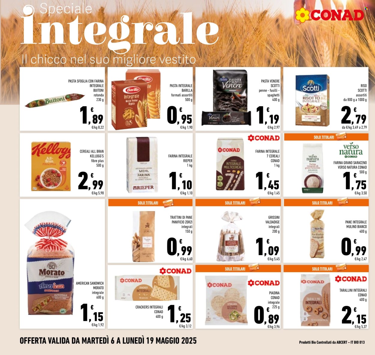 Volantino Conad - 6/5/2025 - 19/5/2025. Pagina 1