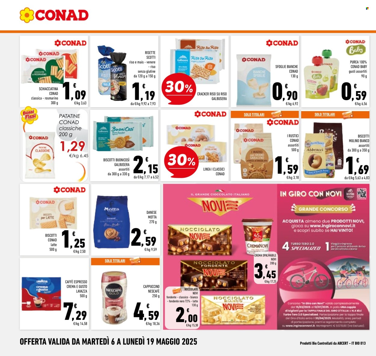 Volantino Conad - 6/5/2025 - 19/5/2025. Pagina 1