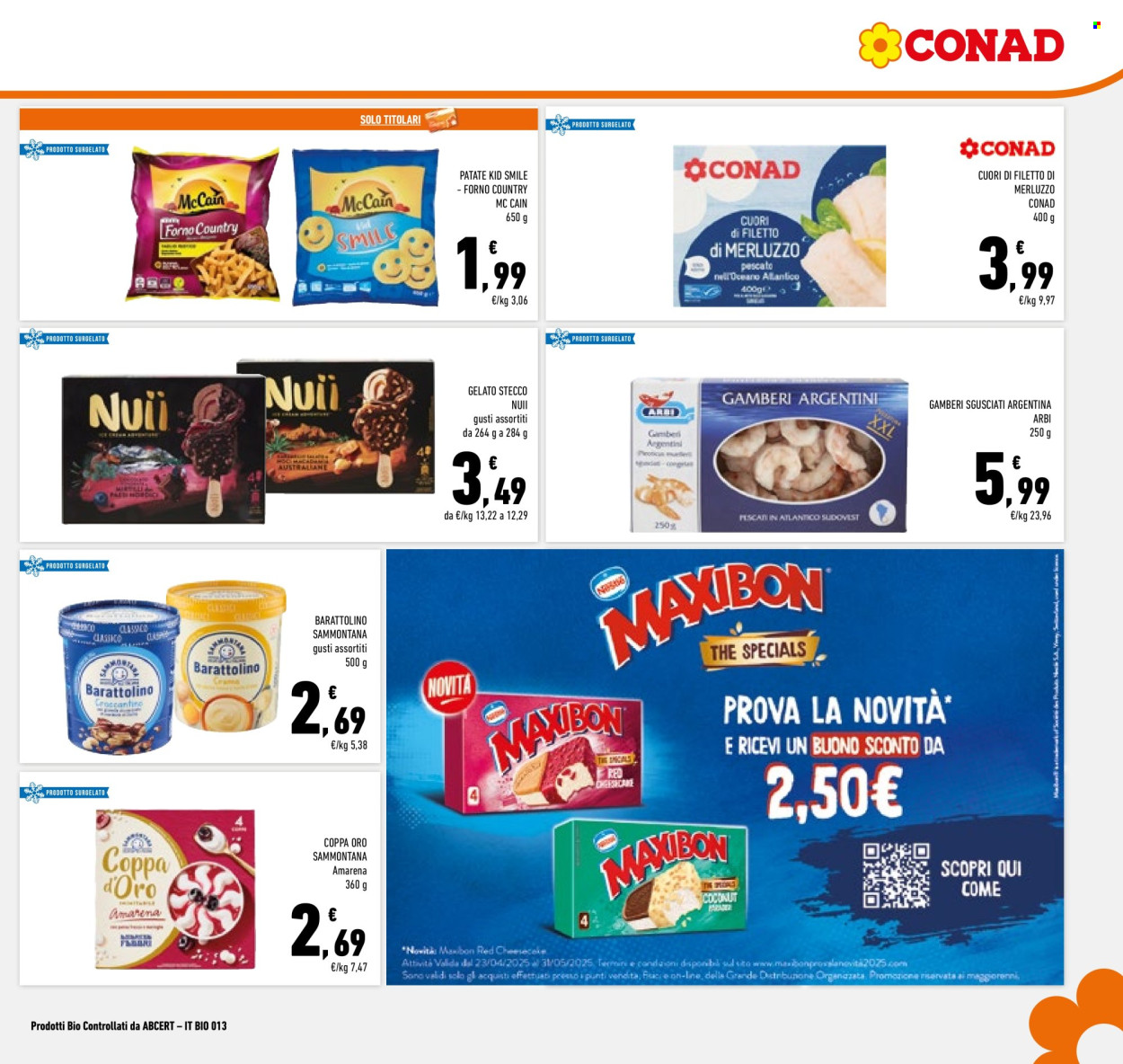 Volantino Conad - 6/5/2025 - 19/5/2025. Pagina 1