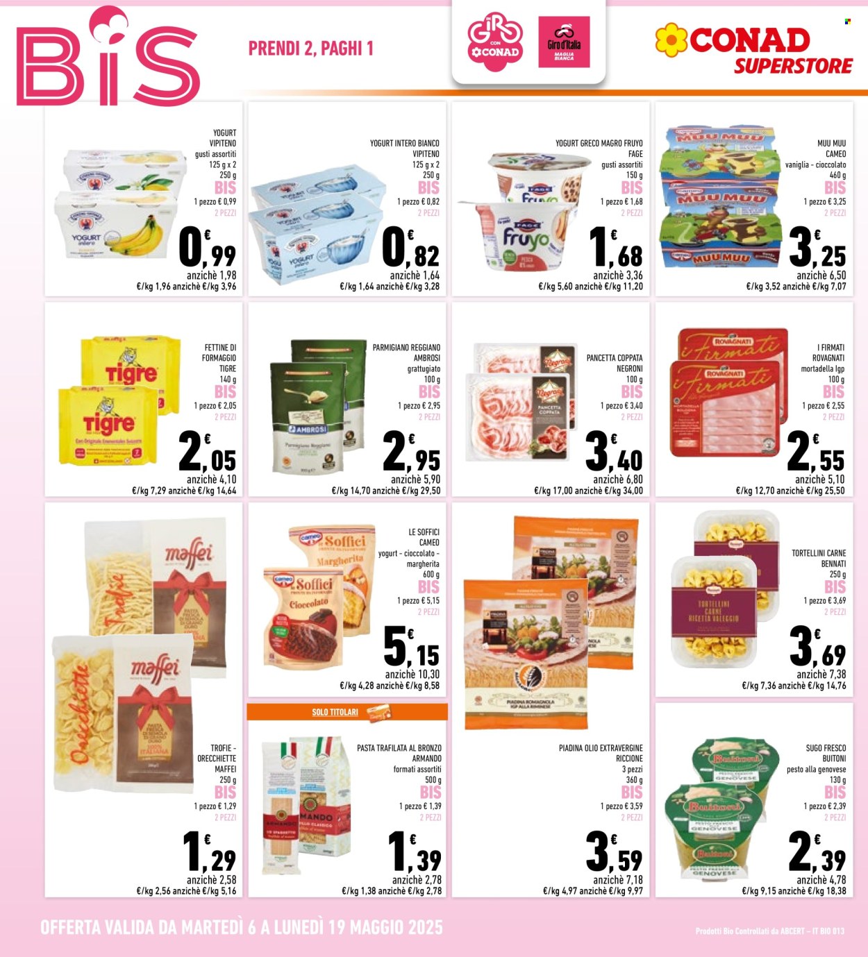 Volantino Conad Superstore - 6/5/2025 - 19/5/2025. Pagina 1