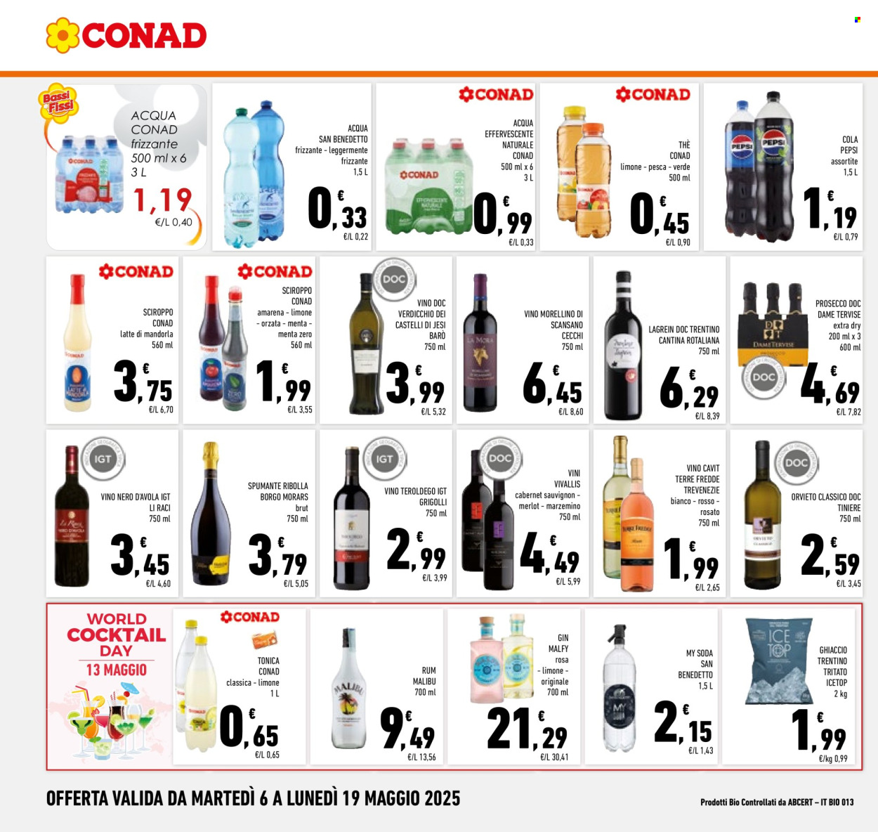 Volantino Conad - 6/5/2025 - 19/5/2025. Pagina 1