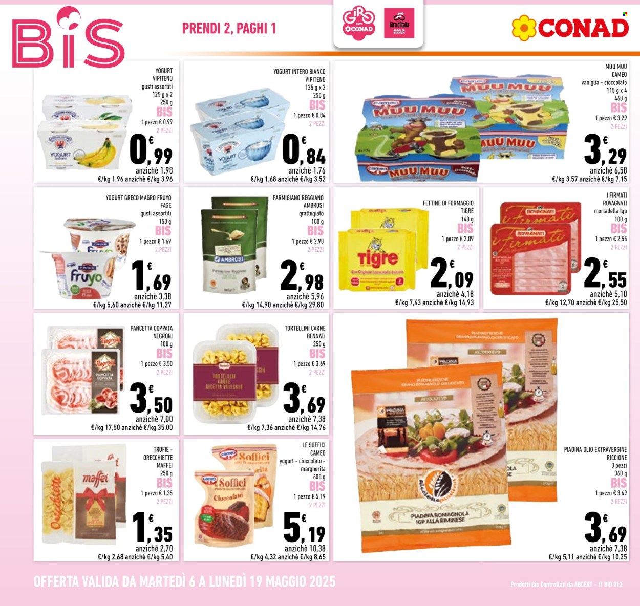 Volantino Conad - 6/5/2025 - 19/5/2025. Pagina 1