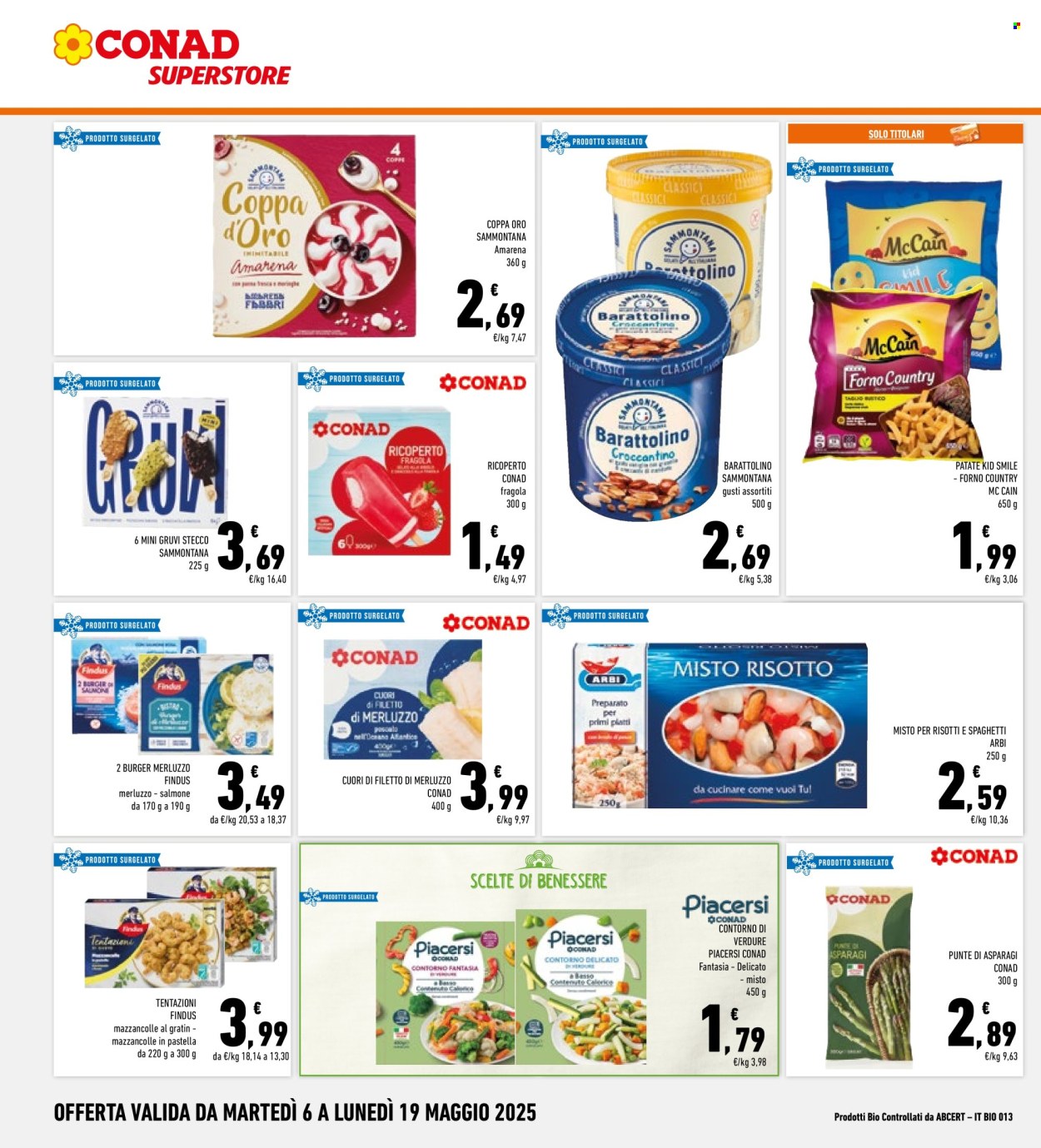 Volantino Conad Superstore - 6/5/2025 - 19/5/2025. Pagina 1