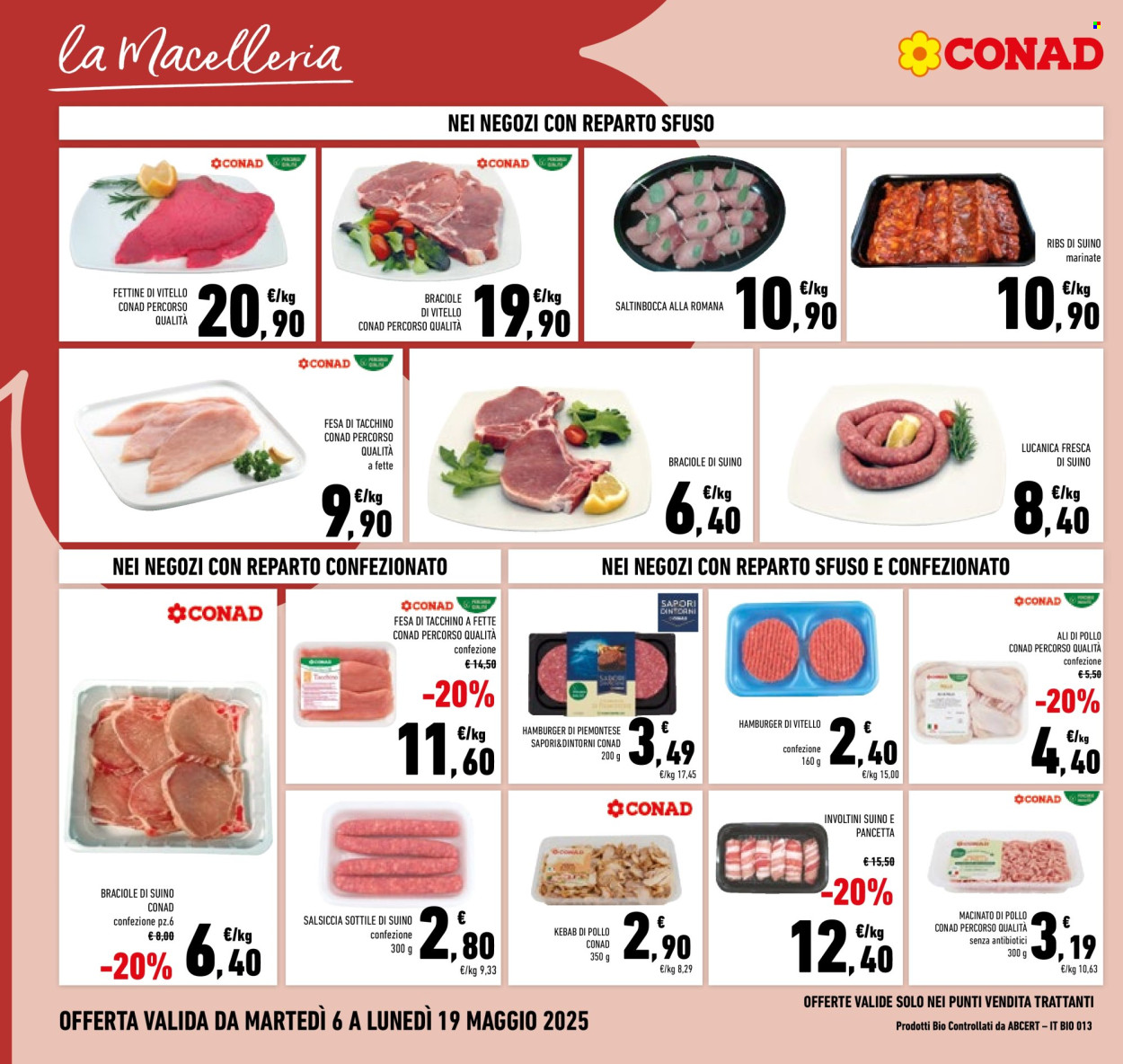 Volantino Conad - 6/5/2025 - 19/5/2025. Pagina 1