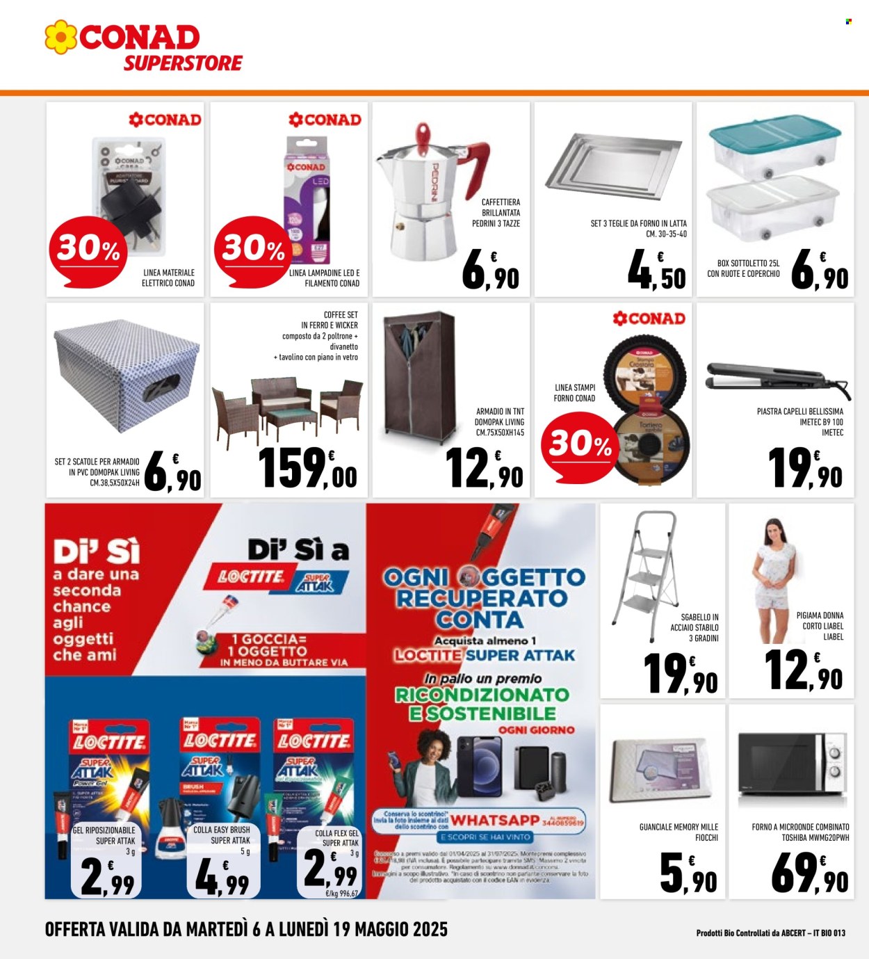 Volantino Conad Superstore - 6/5/2025 - 19/5/2025. Pagina 1