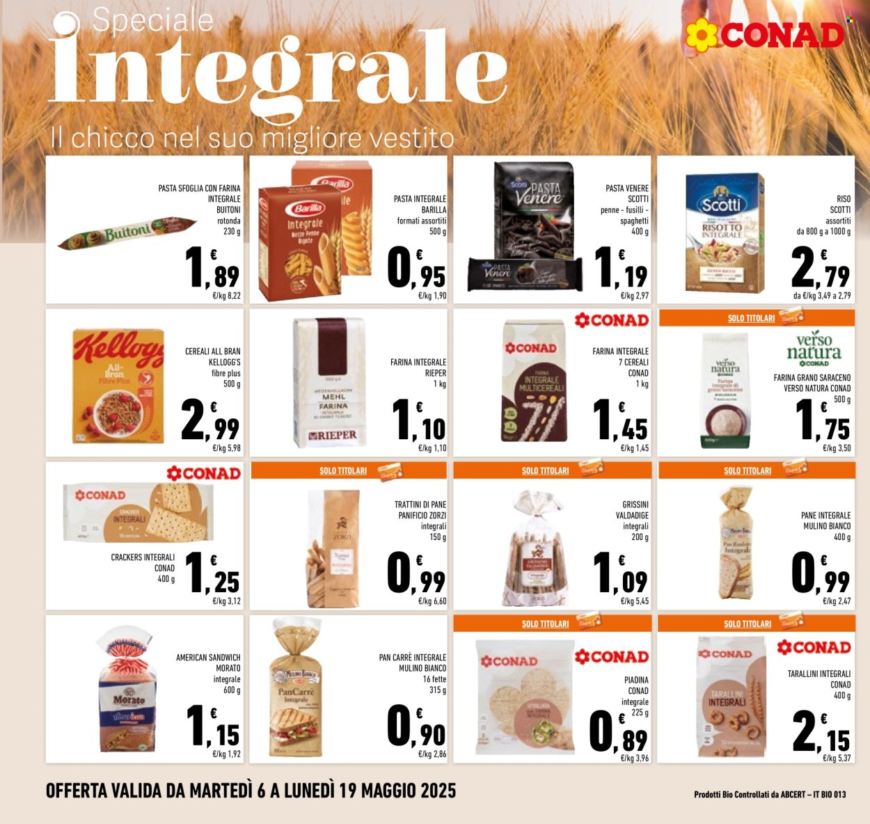 Volantino Conad - 6/5/2025 - 19/5/2025. Pagina 1