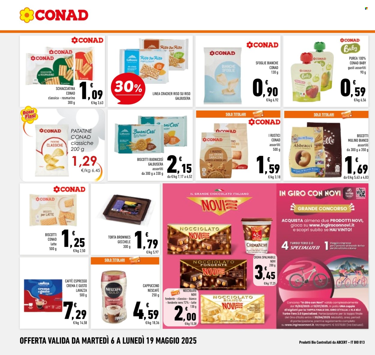 Volantino Conad - 6/5/2025 - 19/5/2025. Pagina 1