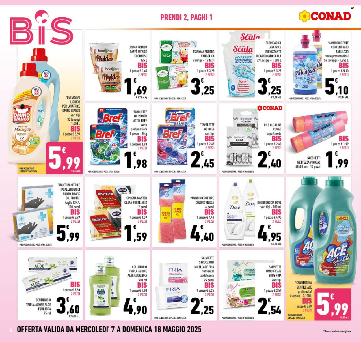Volantino Conad - 7/5/2025 - 18/5/2025. Pagina 1