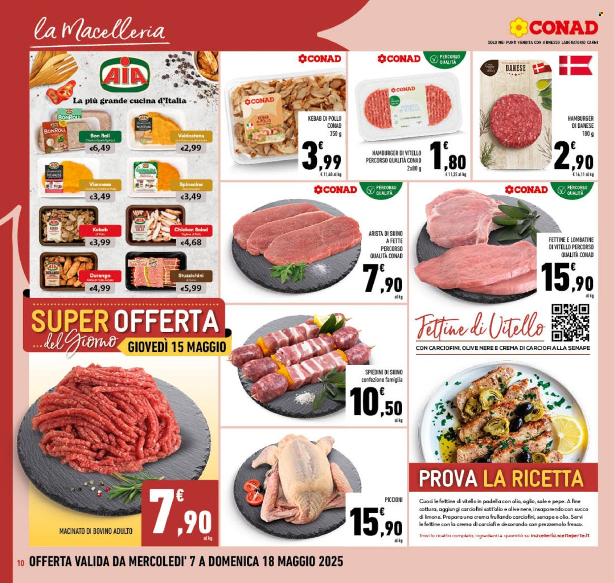 Volantino Conad - 7/5/2025 - 18/5/2025. Pagina 1