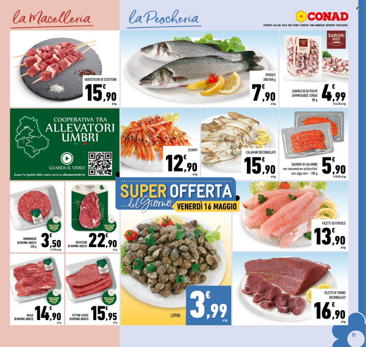 Volantino Conad - 7/5/2025 - 18/5/2025. Pagina 1