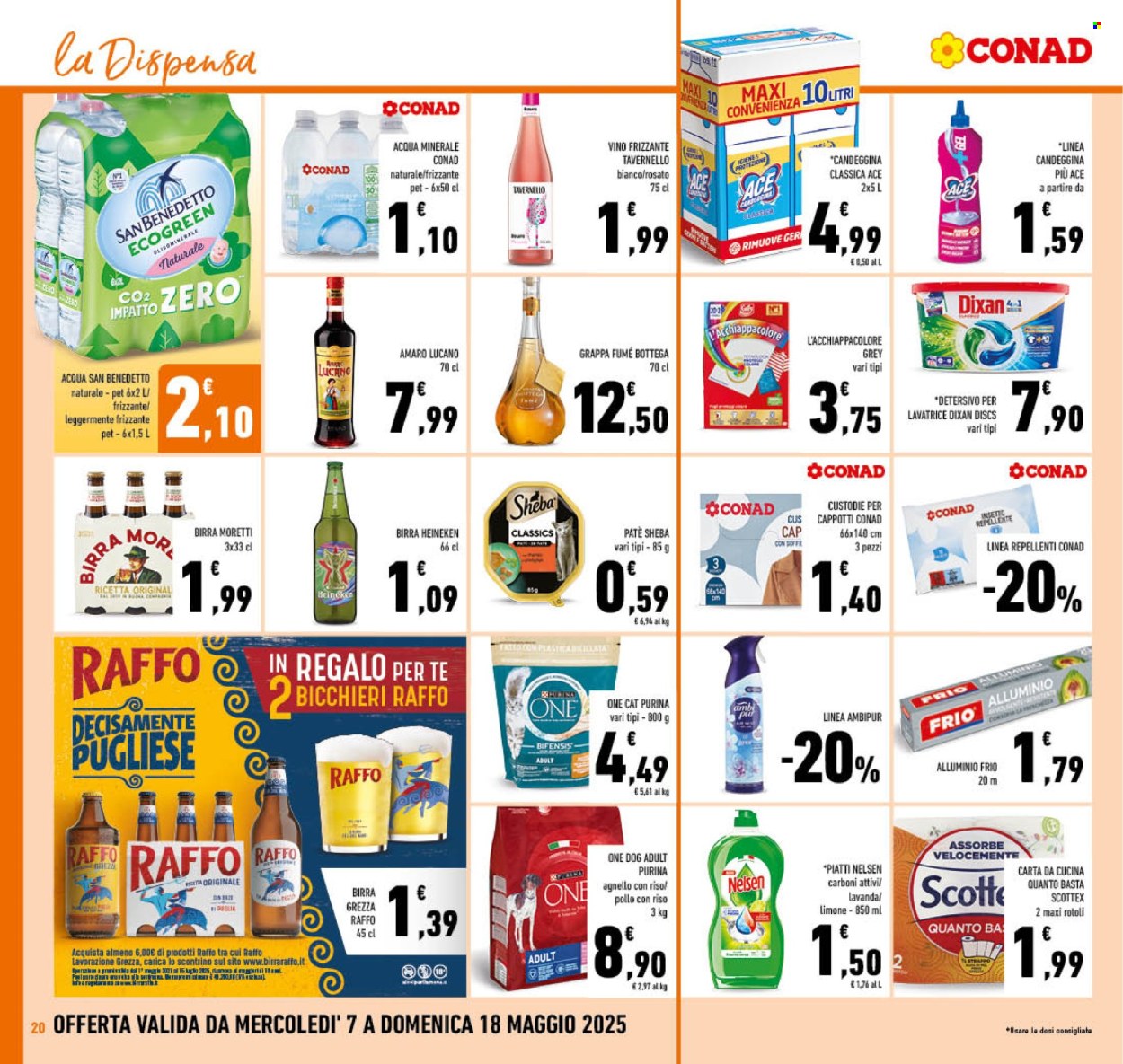 Volantino Conad - 7/5/2025 - 18/5/2025. Pagina 1