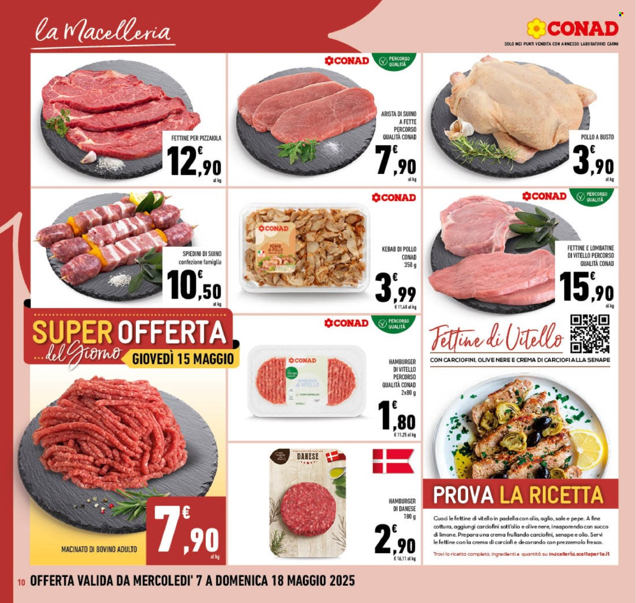 Volantino Conad - 7/5/2025 - 18/5/2025. Pagina 1