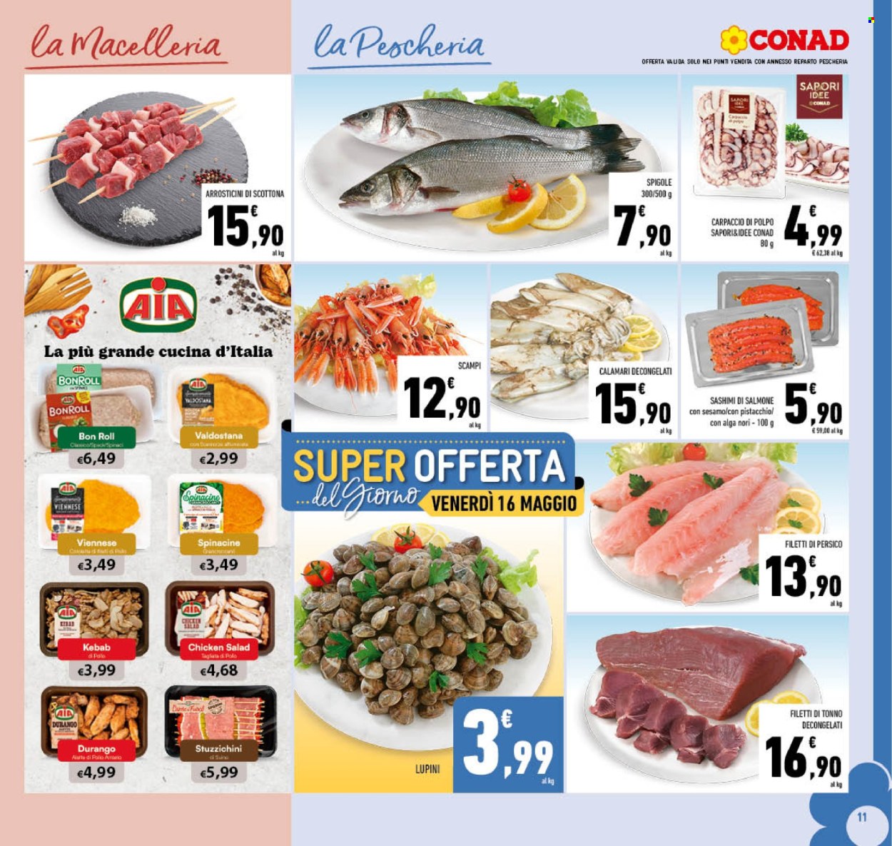 Volantino Conad - 7/5/2025 - 18/5/2025. Pagina 1