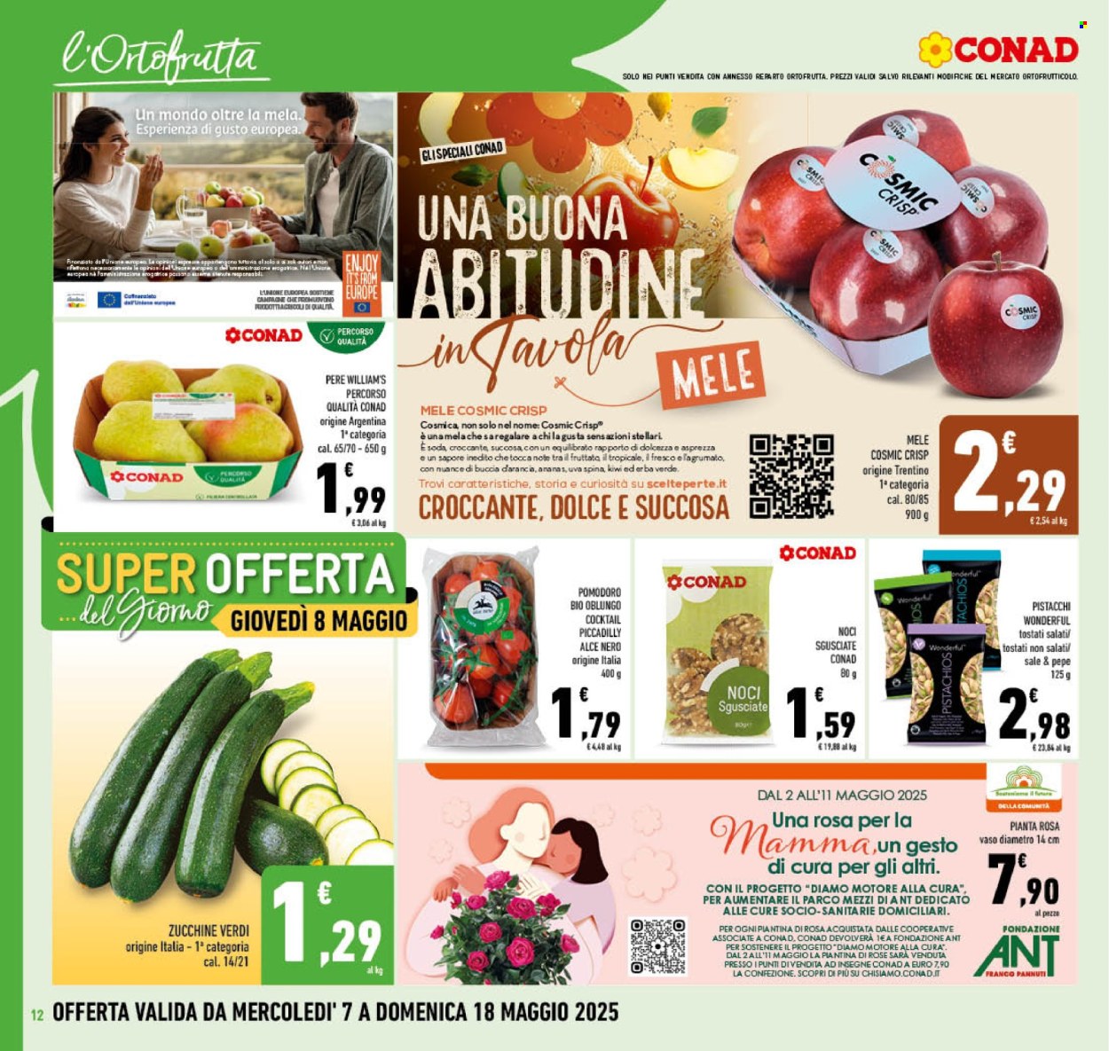 Volantino Conad - 7/5/2025 - 18/5/2025. Pagina 1