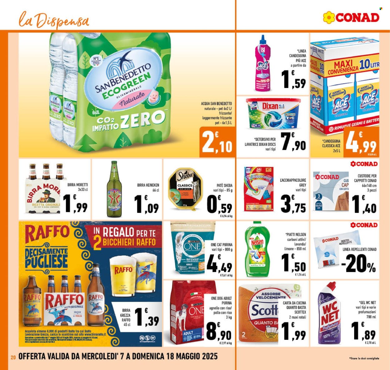 Volantino Conad - 7/5/2025 - 18/5/2025. Pagina 1