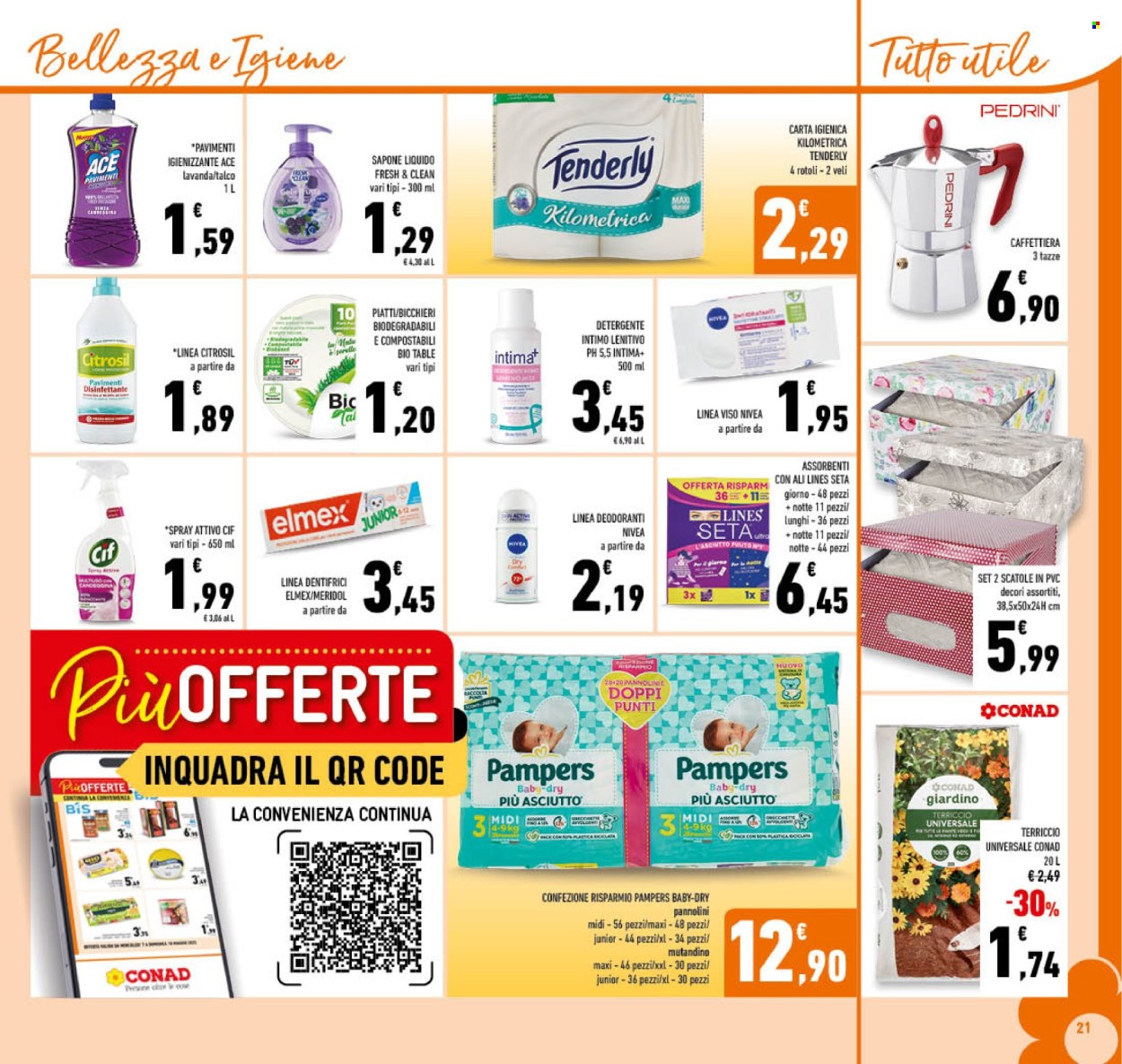 Volantino Conad - 7/5/2025 - 18/5/2025. Pagina 1