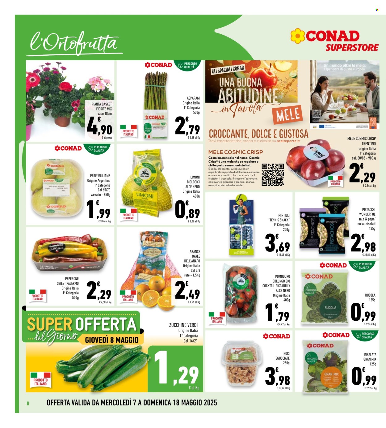 Volantino Conad Superstore - 7/5/2025 - 18/5/2025. Pagina 1