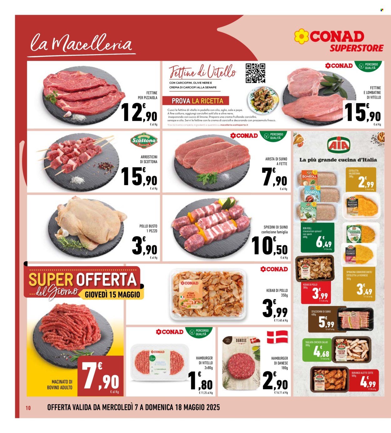 Volantino Conad Superstore - 7/5/2025 - 18/5/2025. Pagina 1