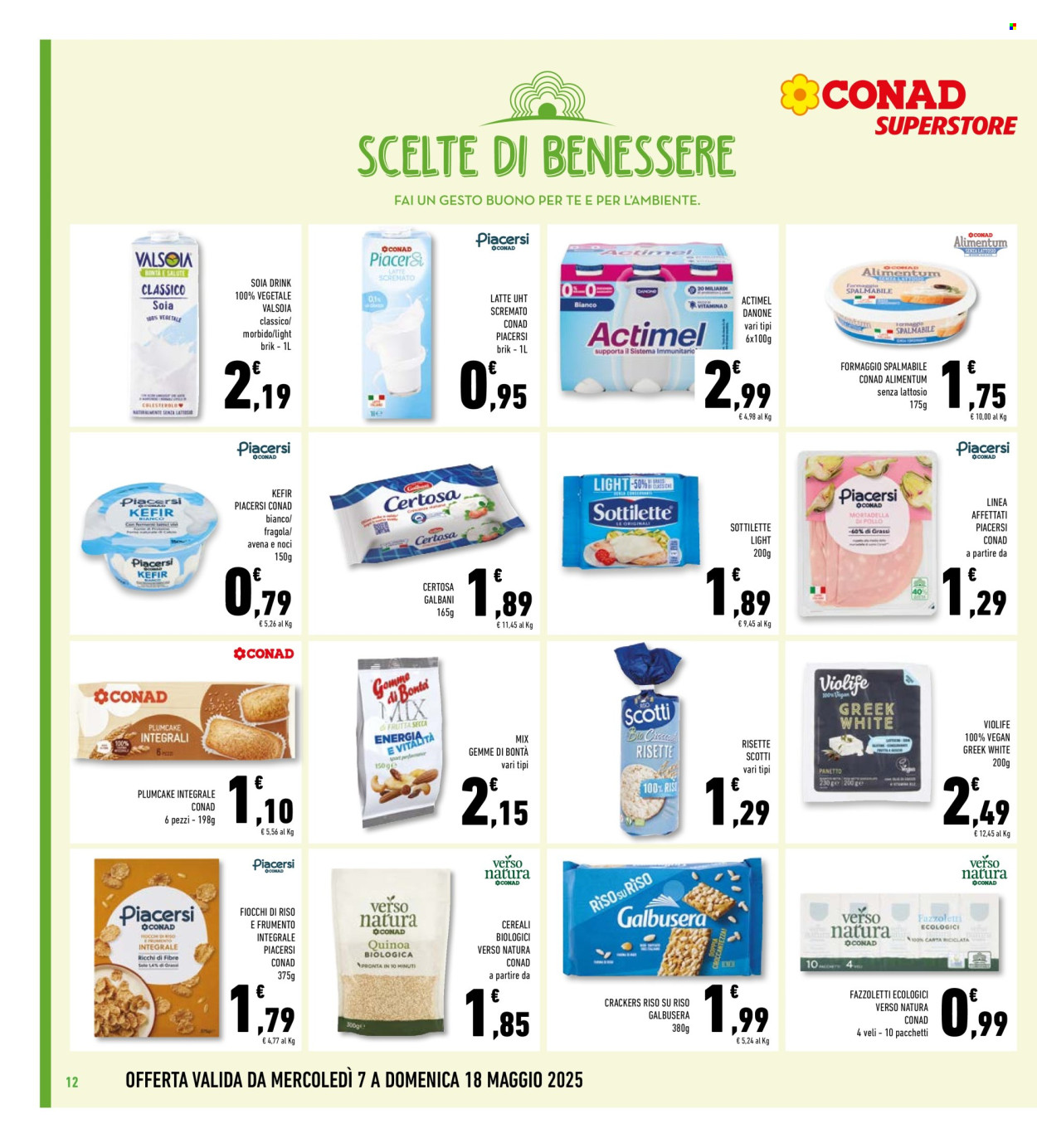 Volantino Conad Superstore - 7/5/2025 - 18/5/2025. Pagina 1