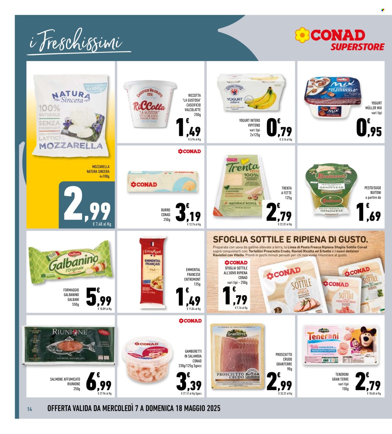Volantino Conad Superstore - 7/5/2025 - 18/5/2025. Pagina 1