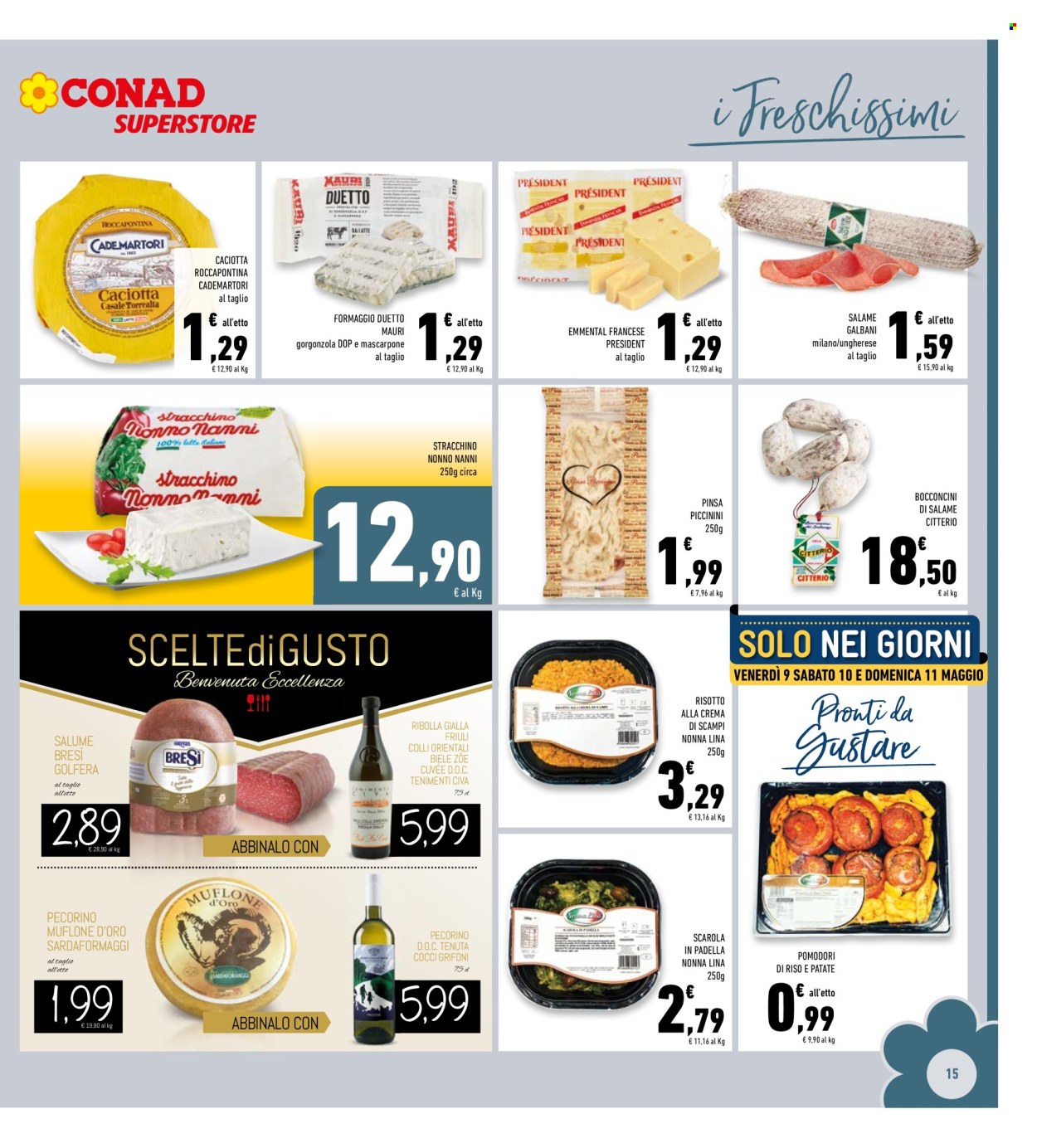 Volantino Conad Superstore - 7/5/2025 - 18/5/2025. Pagina 1
