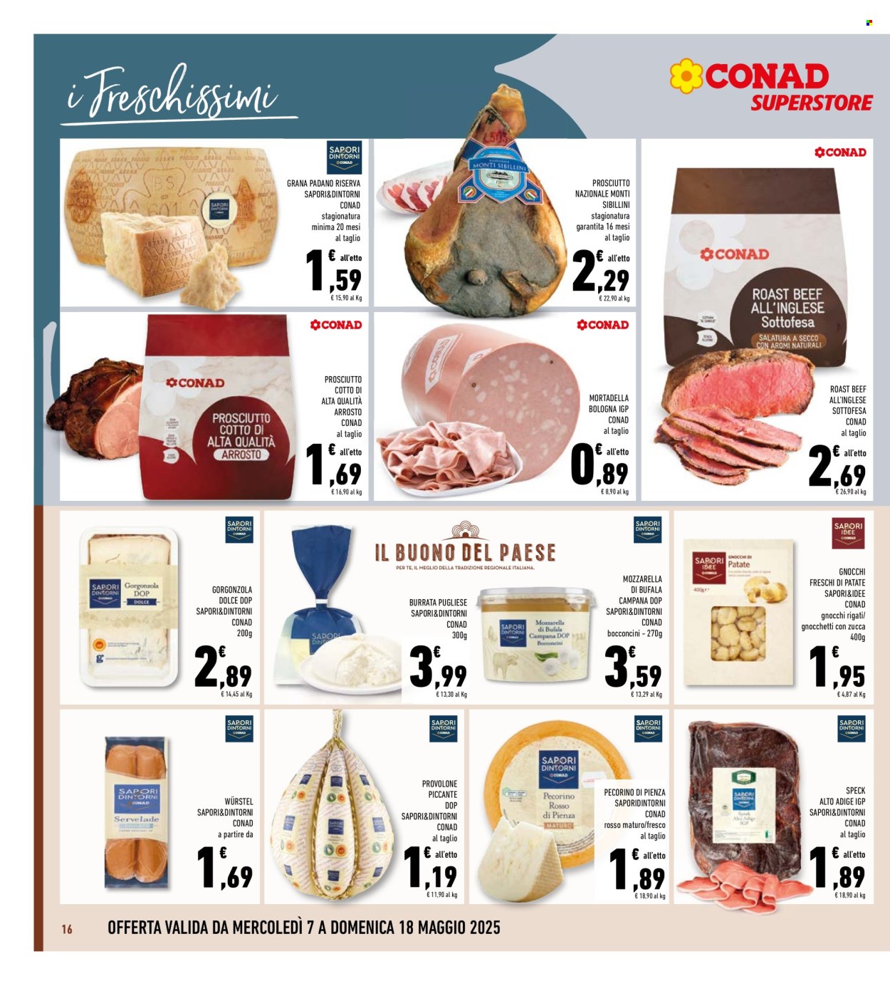 Volantino Conad Superstore - 7/5/2025 - 18/5/2025. Pagina 1