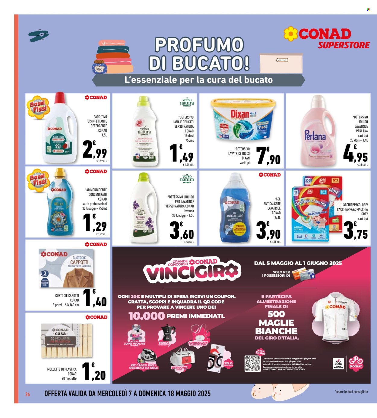 Volantino Conad Superstore - 7/5/2025 - 18/5/2025. Pagina 1