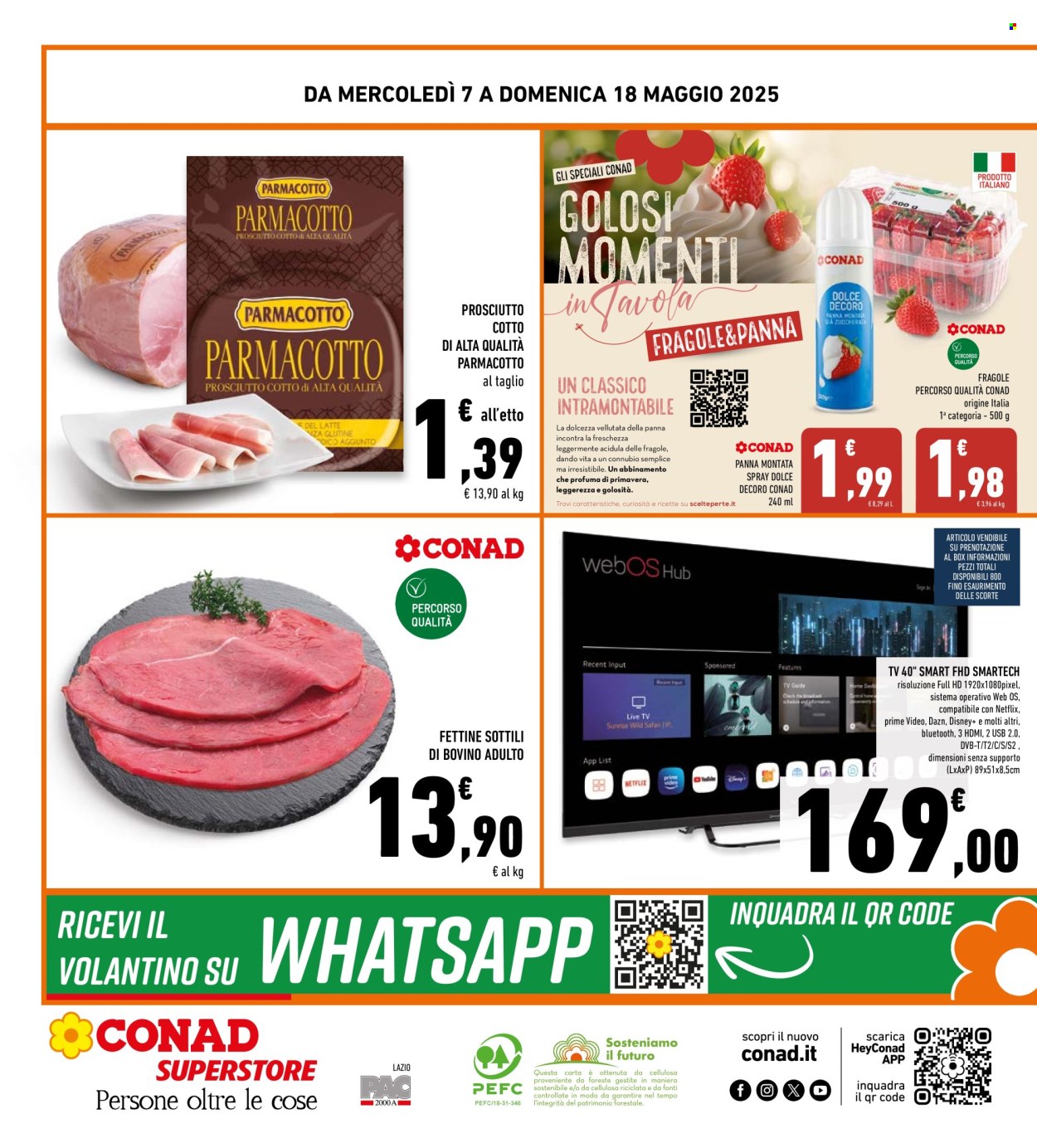 Volantino Conad Superstore - 7/5/2025 - 18/5/2025. Pagina 1