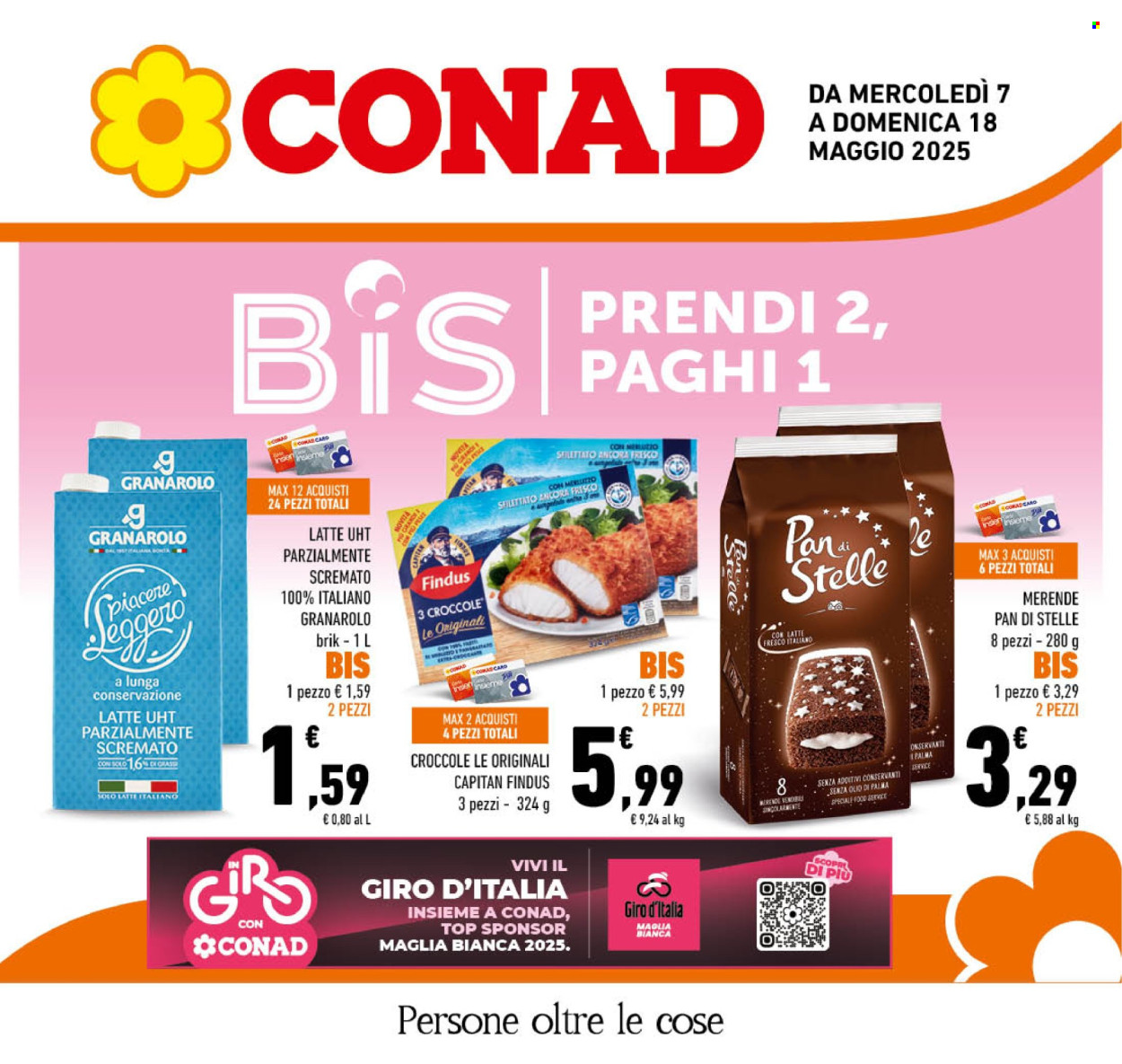 Volantino Conad - 7/5/2025 - 18/5/2025. Pagina 1