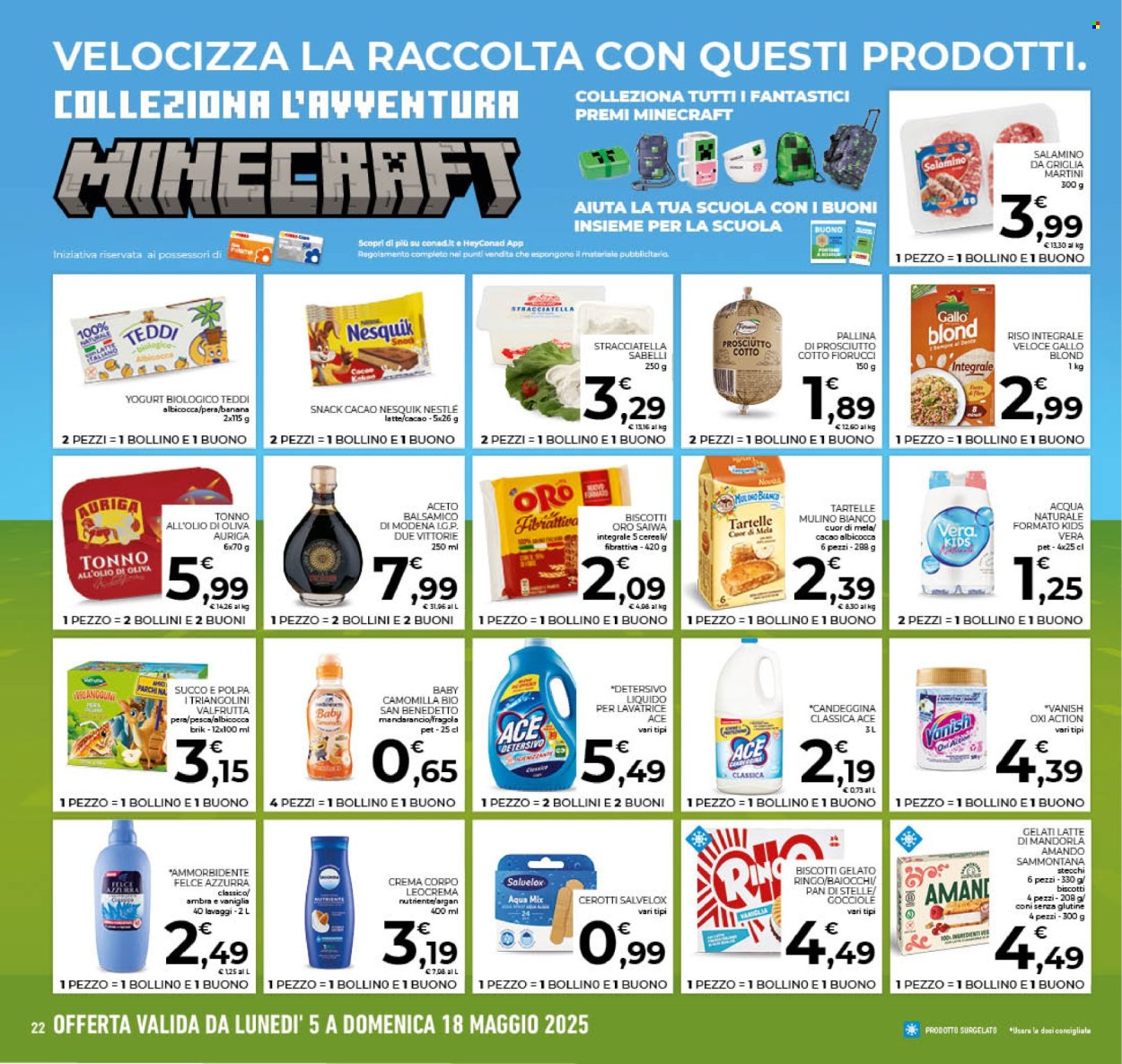 Volantino Conad - 7/5/2025 - 18/5/2025. Pagina 1