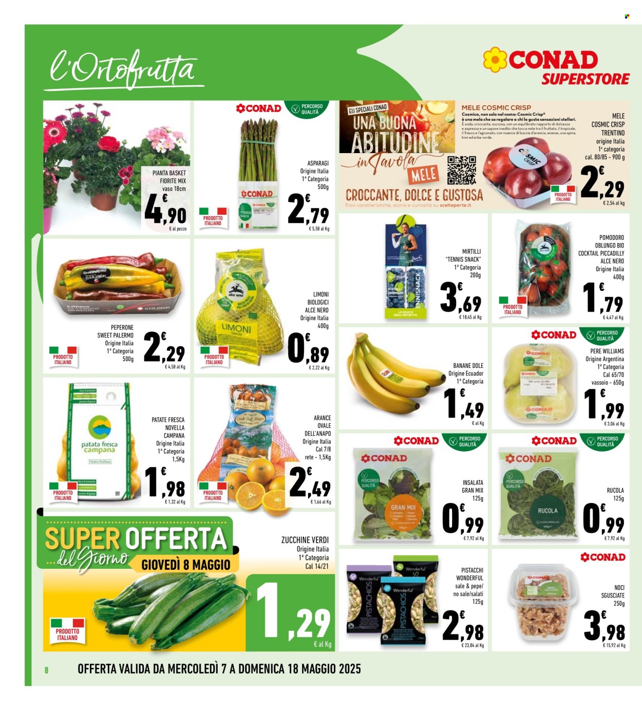 Volantino Conad Superstore - 7/5/2025 - 18/5/2025. Pagina 1