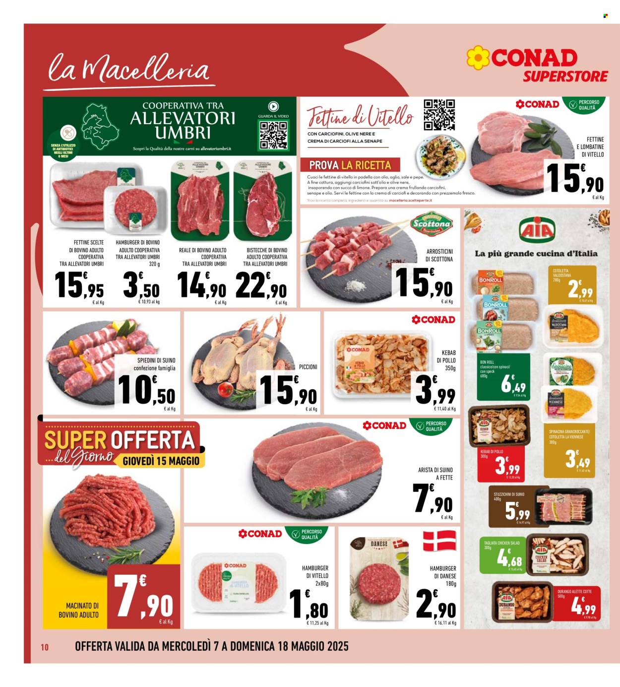 Volantino Conad Superstore - 7/5/2025 - 18/5/2025. Pagina 1