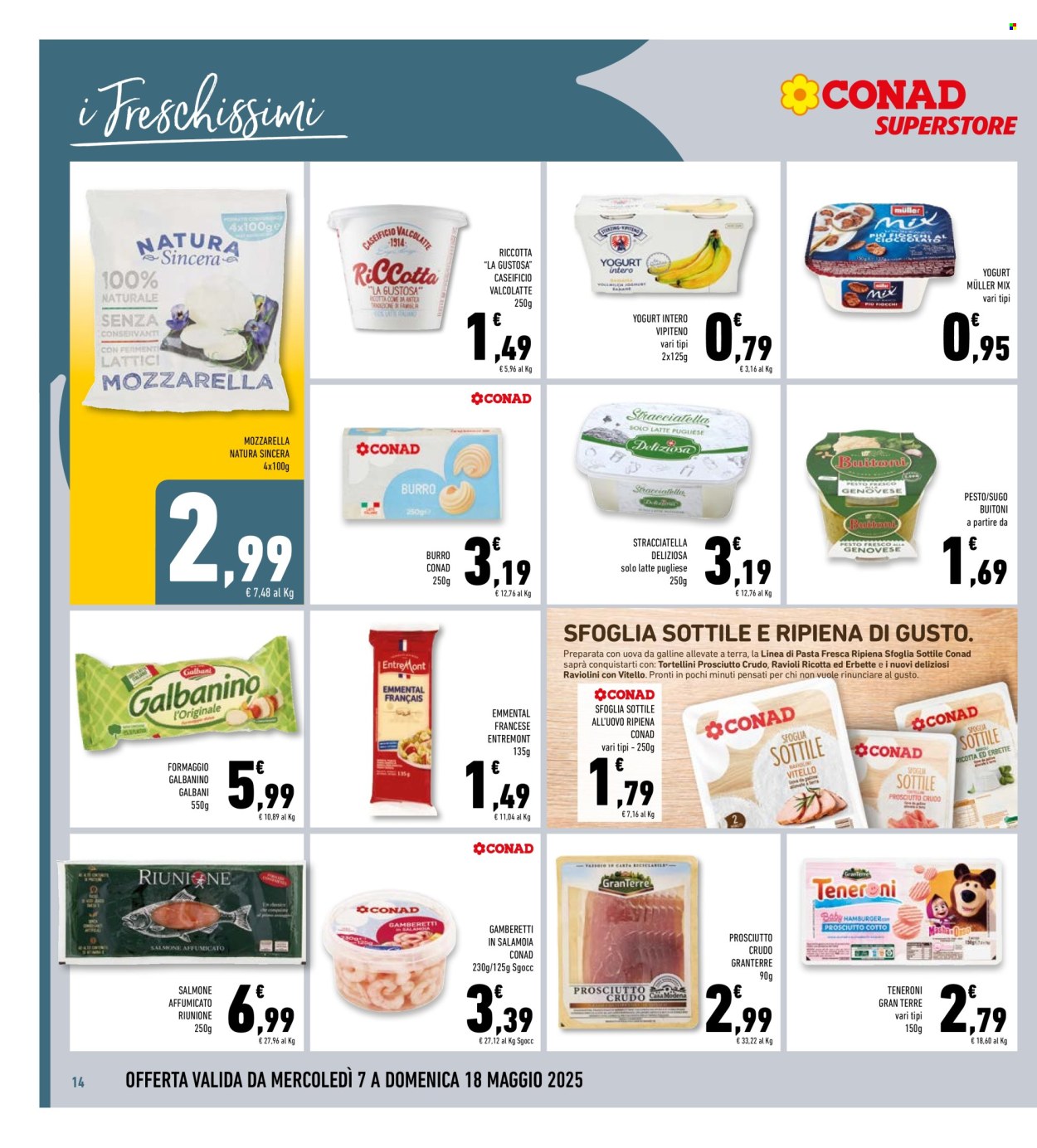 Volantino Conad Superstore - 7/5/2025 - 18/5/2025. Pagina 1