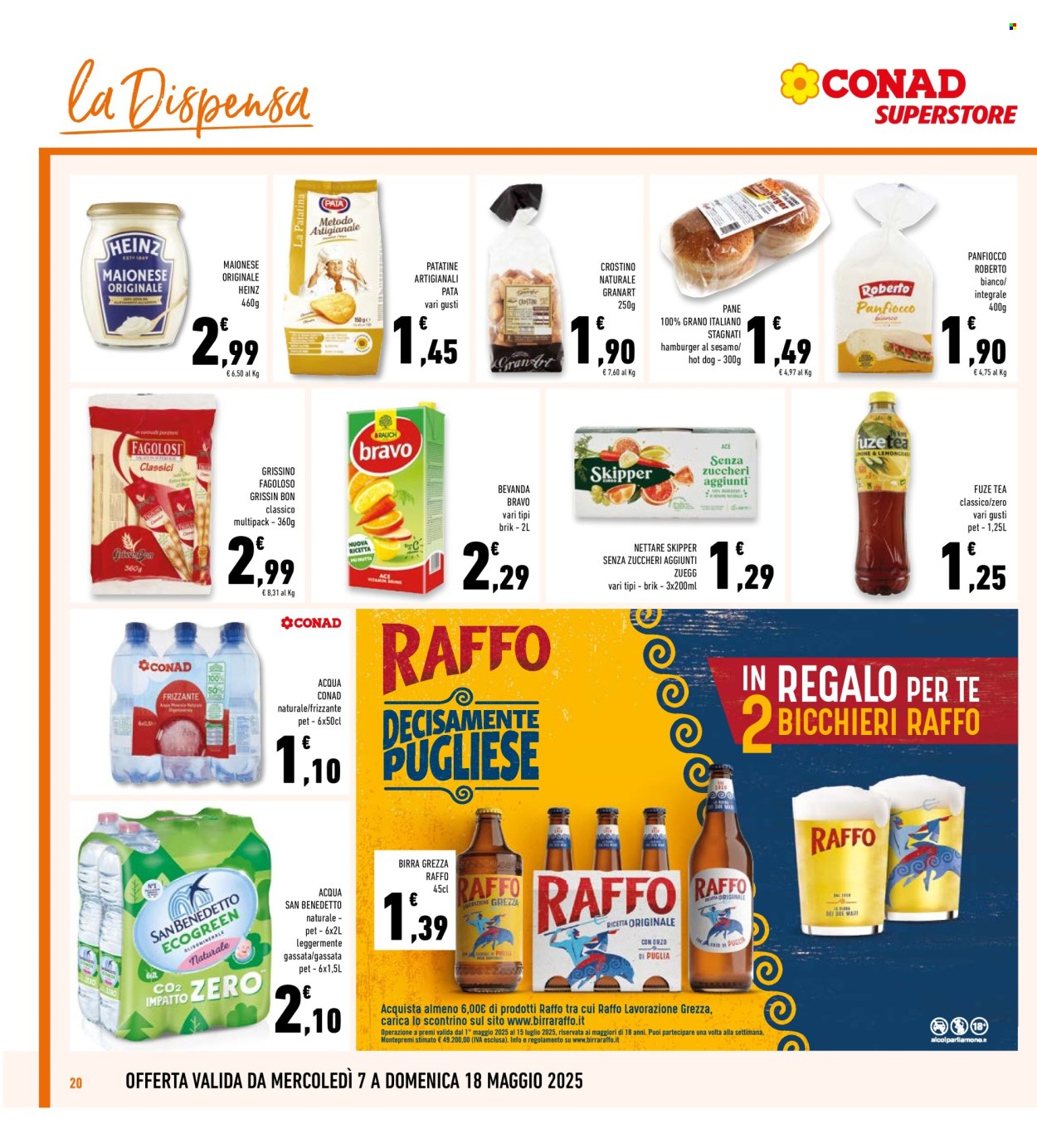 Volantino Conad Superstore - 7/5/2025 - 18/5/2025. Pagina 1