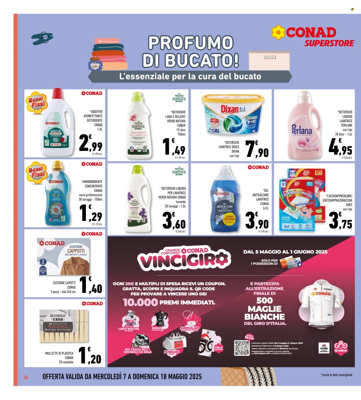 Volantino Conad Superstore - 7/5/2025 - 18/5/2025. Pagina 1