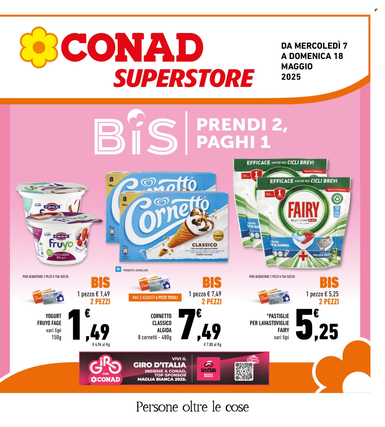 Volantino Conad Superstore - 7/5/2025 - 18/5/2025. Pagina 1