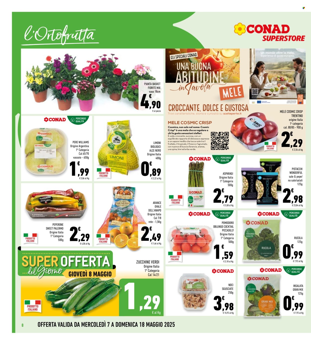 Volantino Conad Superstore - 7/5/2025 - 18/5/2025. Pagina 1
