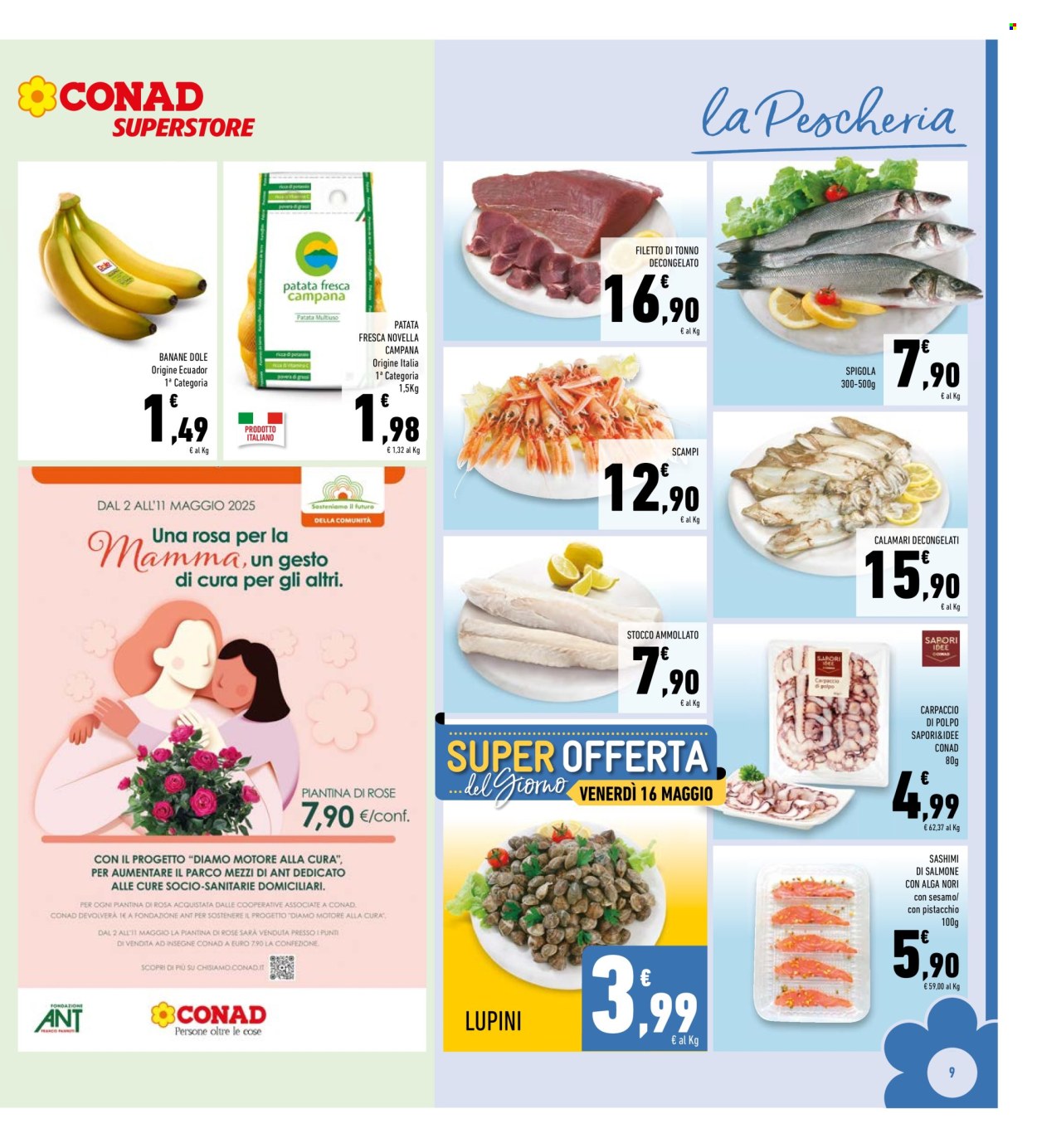 Volantino Conad Superstore - 7/5/2025 - 18/5/2025. Pagina 1