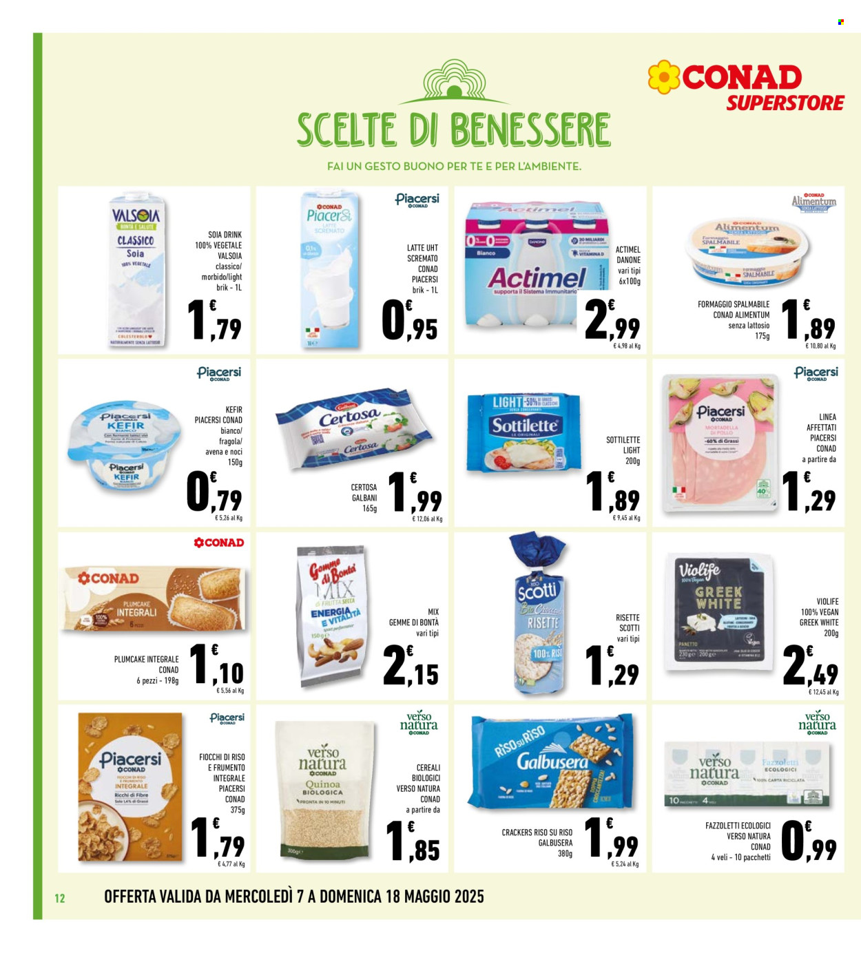 Volantino Conad Superstore - 7/5/2025 - 18/5/2025. Pagina 1
