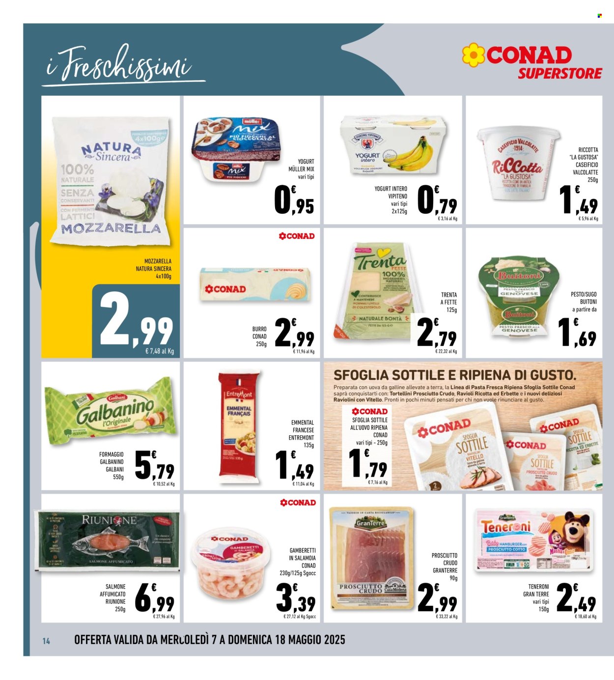 Volantino Conad Superstore - 7/5/2025 - 18/5/2025. Pagina 1