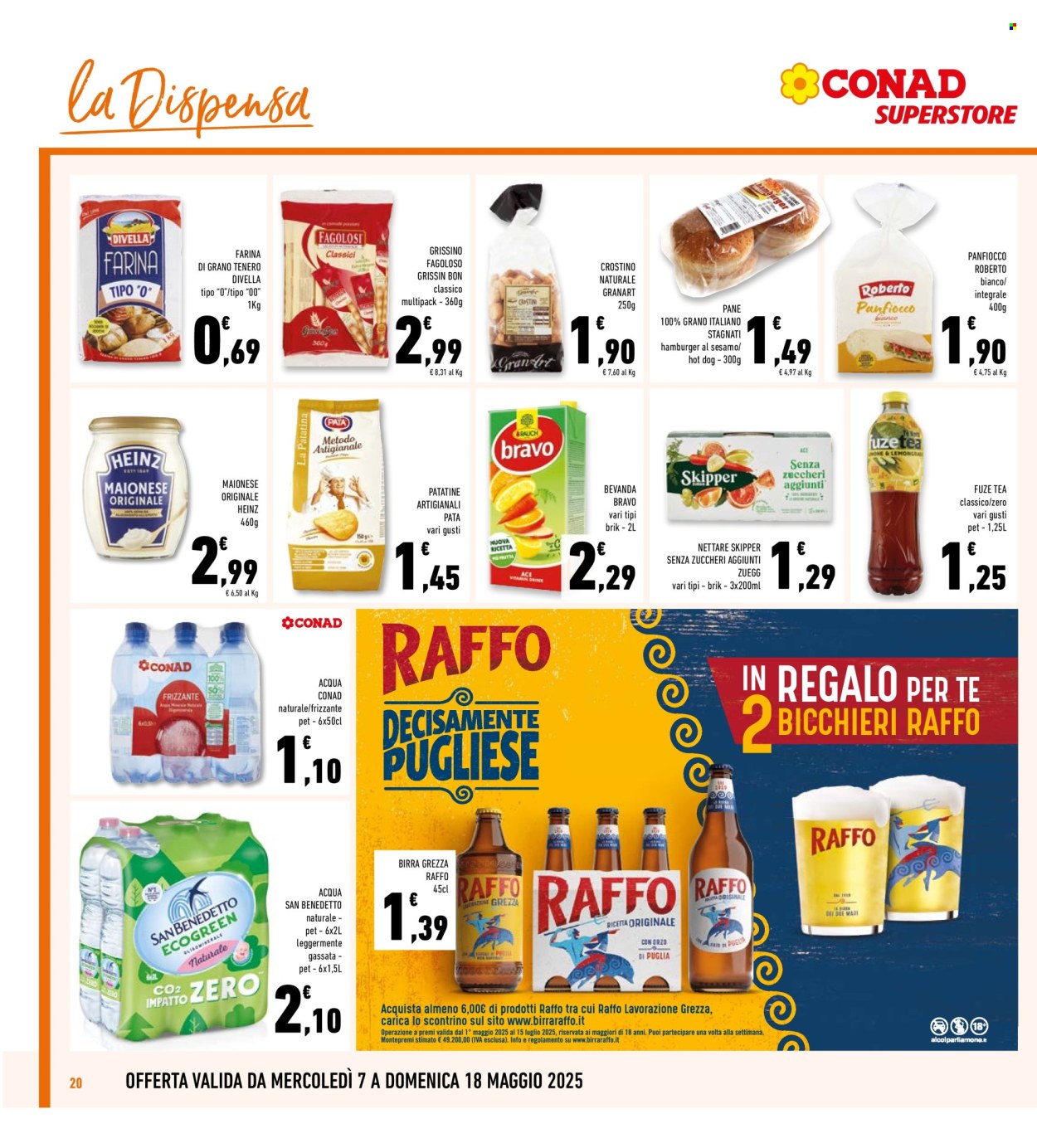 Volantino Conad Superstore - 7/5/2025 - 18/5/2025. Pagina 1