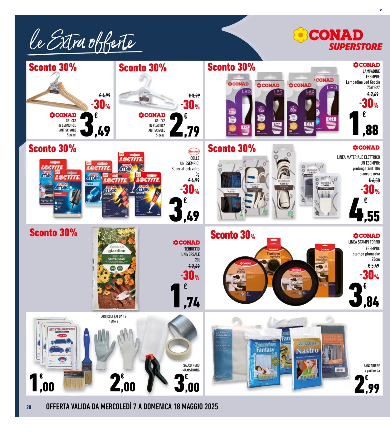 Volantino Conad Superstore - 7/5/2025 - 18/5/2025. Pagina 1